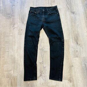 Levi’s mens 512™ SLIM TAPER FIT MEN'S JEANS dark wash denim 30x30 stretch faded